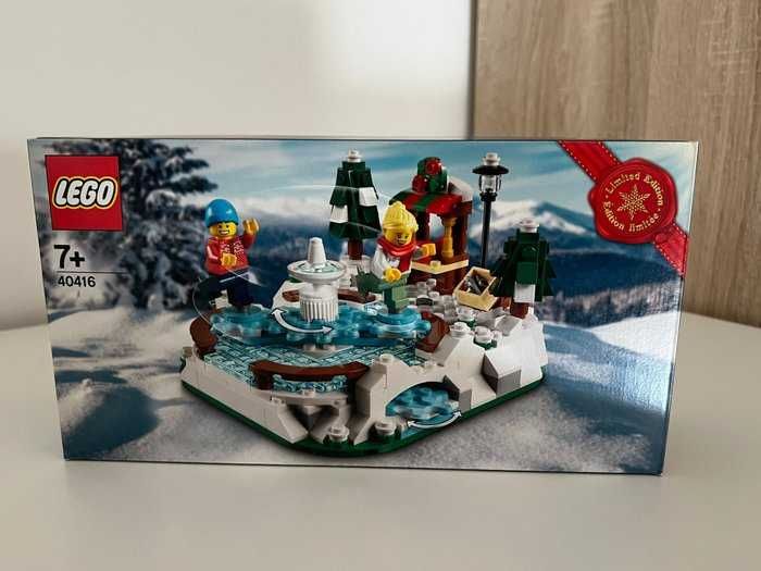 Colectie LEGO seturi Craciun Christmas iarna