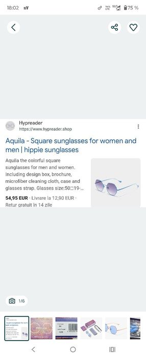 HYPREADER AQUILA disponibil ca ochelari de soare/ochelari de citit/och