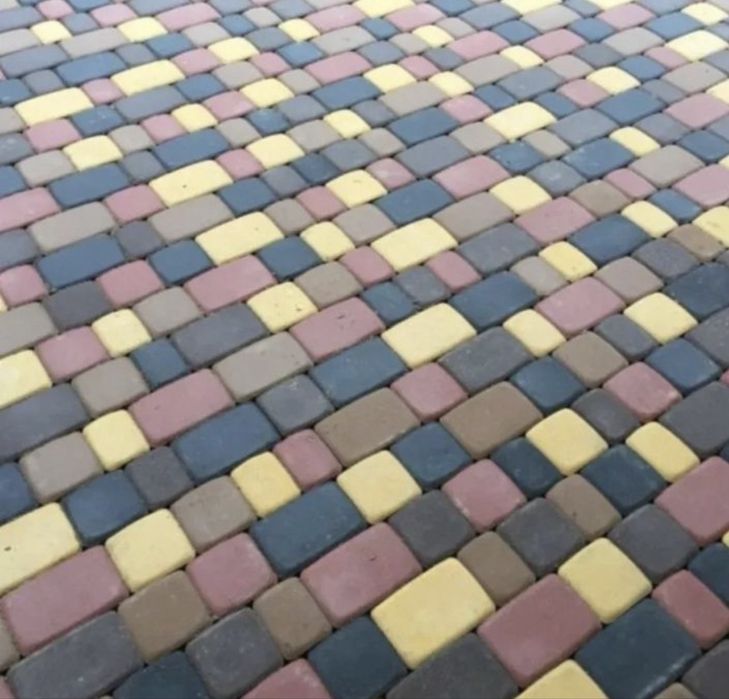 Укладка брусчатки