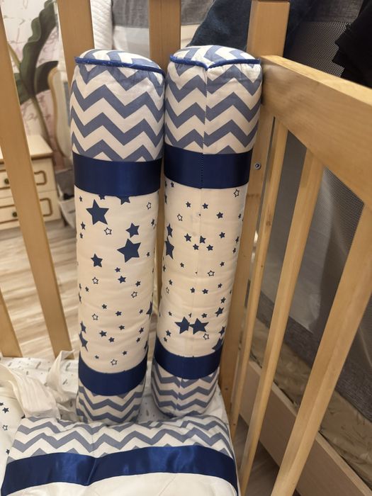 Бортики для детской кровати