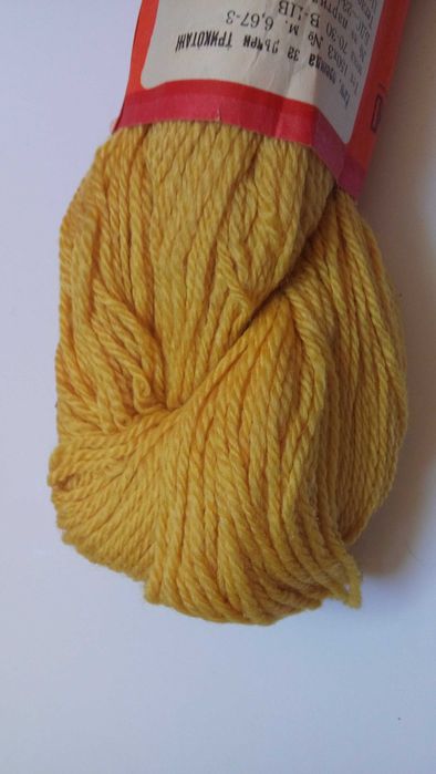 Прежда кафява 70% вълна