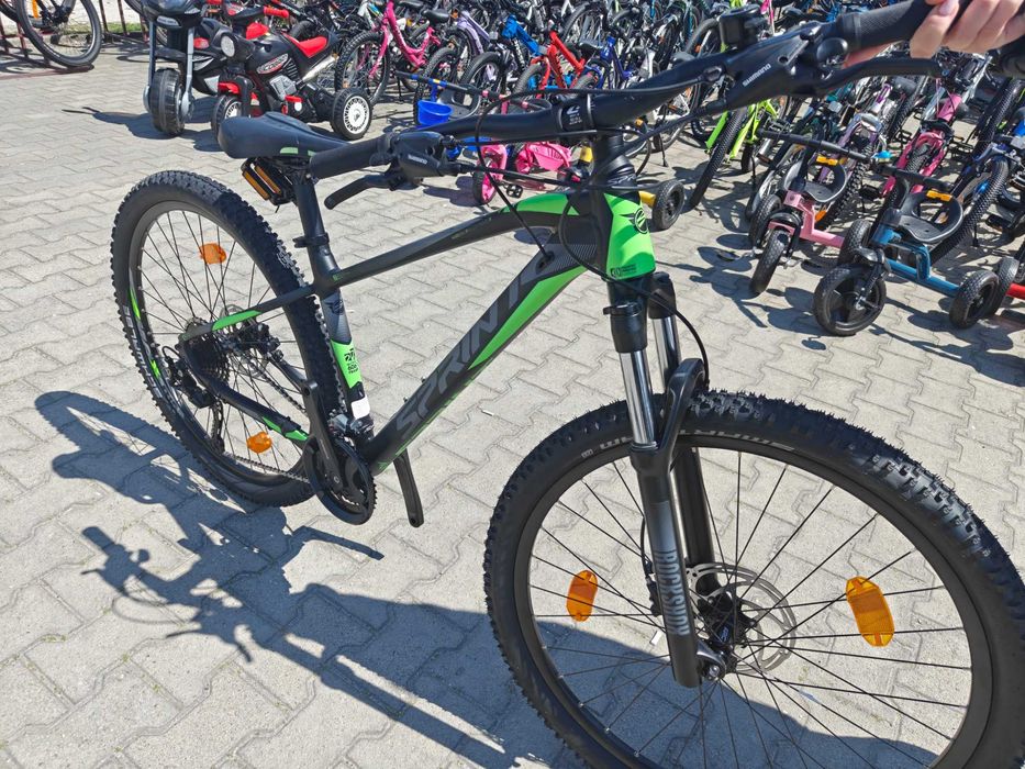 PA Велосипед 27.5" APOLON черен/зелен