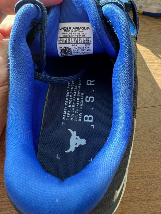 Кроссовки 46 р. Under Armour  ROCK оригинал.