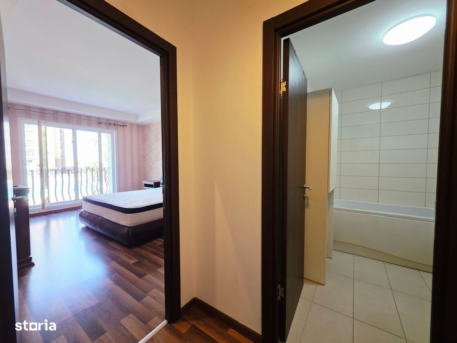 Apartament 2 camere Cosmopolis | Vedere piscină | Parcare inclusă
