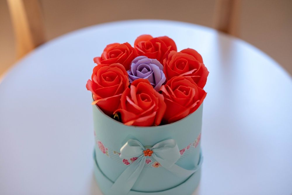 trandafiri de sapun cadou