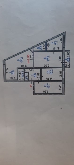 Сдам 4х ком.кв. долгосрок