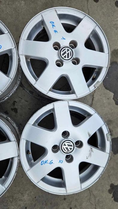 Set jante aliaj r14 vw polo 6n 6x0601025