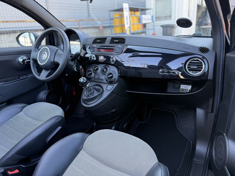 FIAT 500 Cabrio 0.9 Benzina 2011 decapotabil^ Euro 5, AC functional, 97.000 km reali, perfect functional