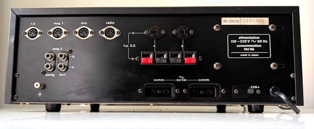 Continental Edison PA 9909 Amplificator Vintage Statie cu VU-metre ACE