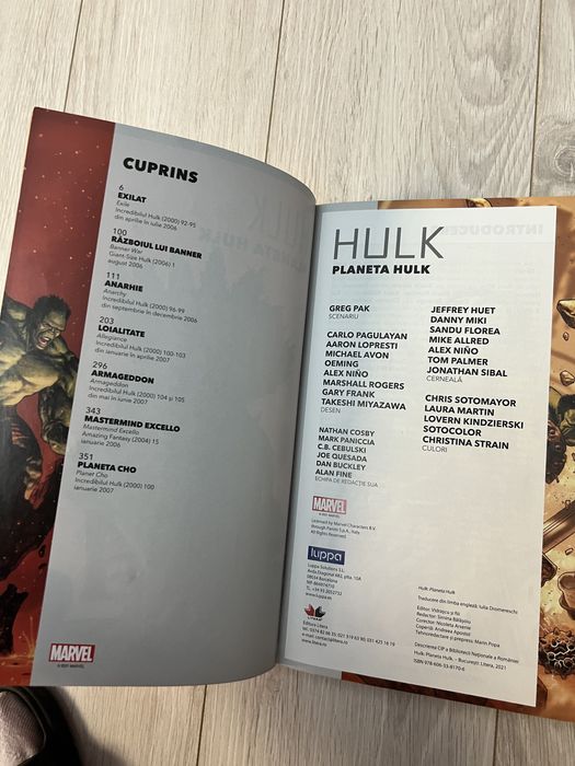 Carte Planet Hulk-