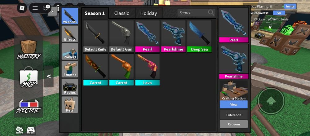 Продаю аккаунт в роблоксе