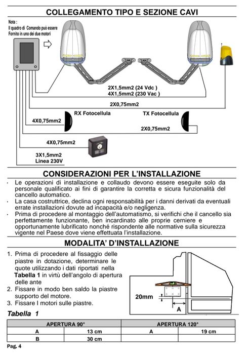 Автоматика за врати с крила на панти VDS IBIS
