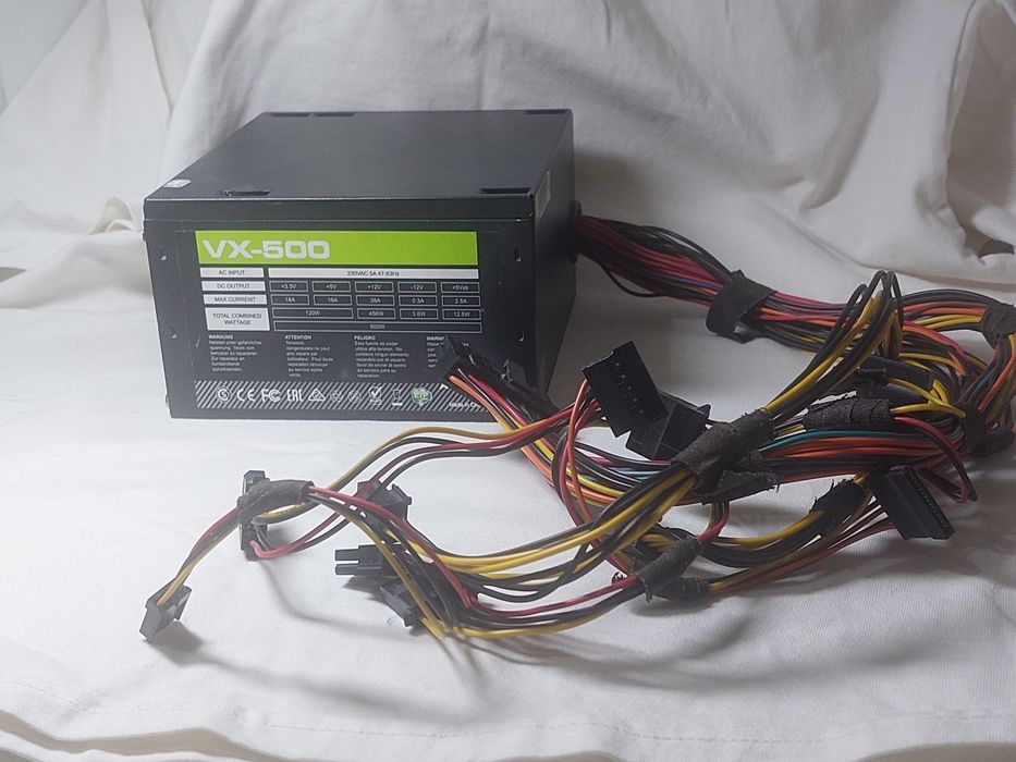 Блок питания vx500w Aero Cool
