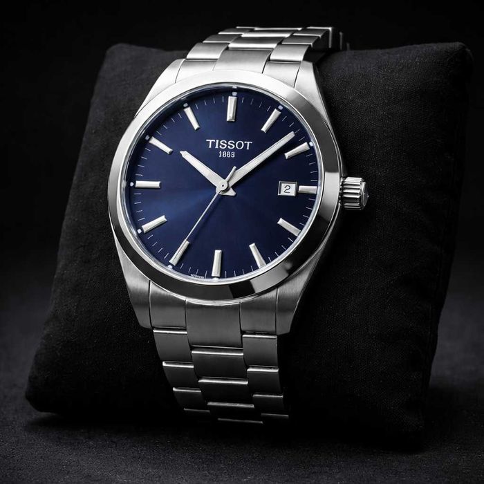 Tissot Gentleman 40mm Swiss Made – Safir, Oțel Inoxidabil