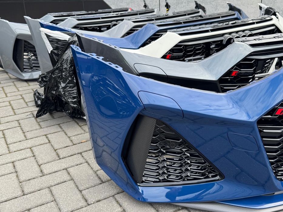 Audi RS6 RS7 нови оригинални предни задни брони Carbon