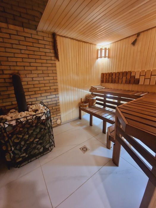 Баня на дровах, семейная