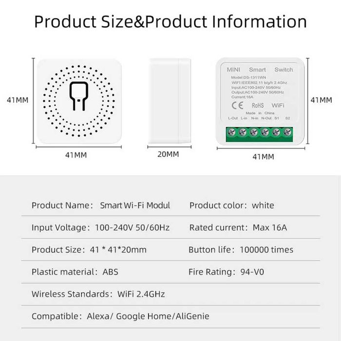 Intrerupator inteligent wifi control electronice din telefon