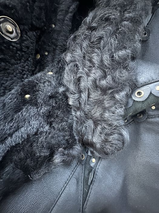 Женская дубленка косуха