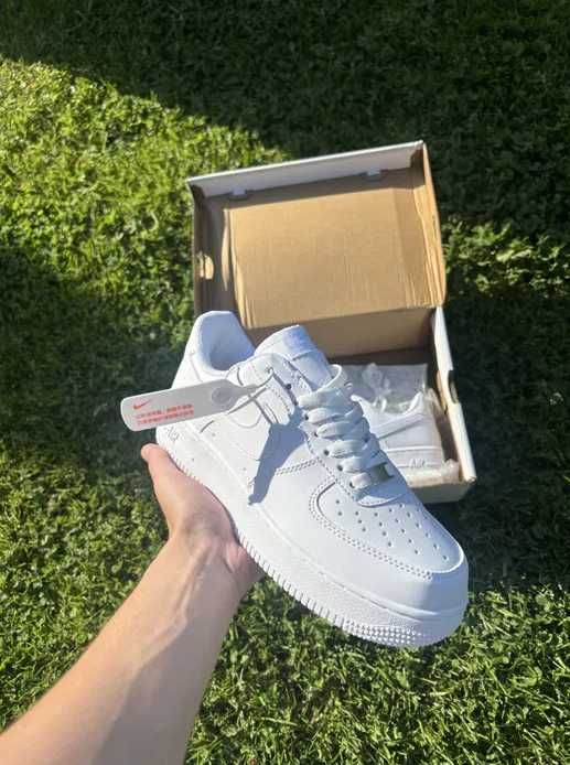 Classic Nike Air Force 1 07' PLUS Full White 36 37 38 39 40 41 42 43 44 45 46