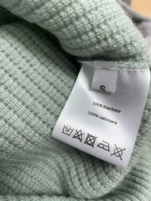 CASHFLOW размер S / M дамски кашмирен пуловер 100% КАШМИР зелен