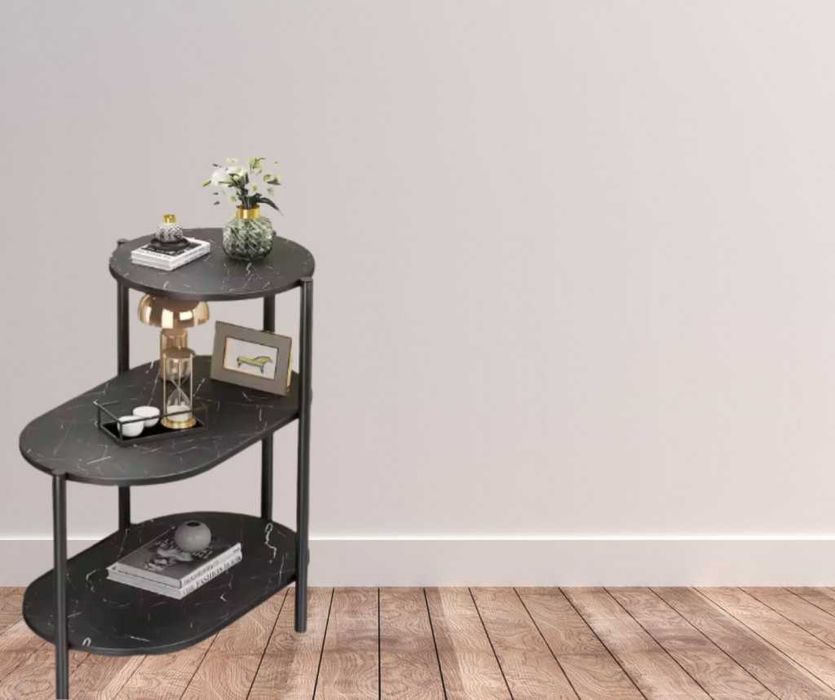 Компактна холна масичка с 3 рафта