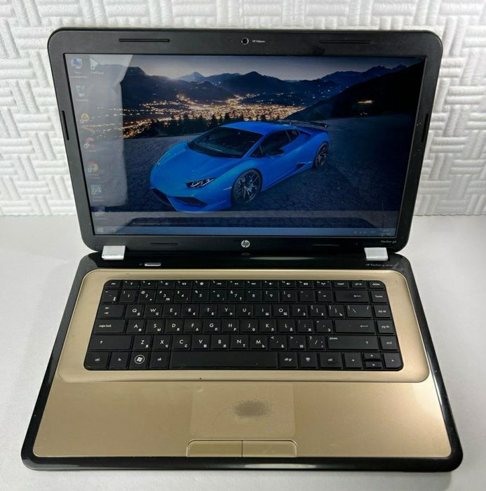 Ноутбук HP Pavilion g6 в золотистом оттенке, 4х ядерный