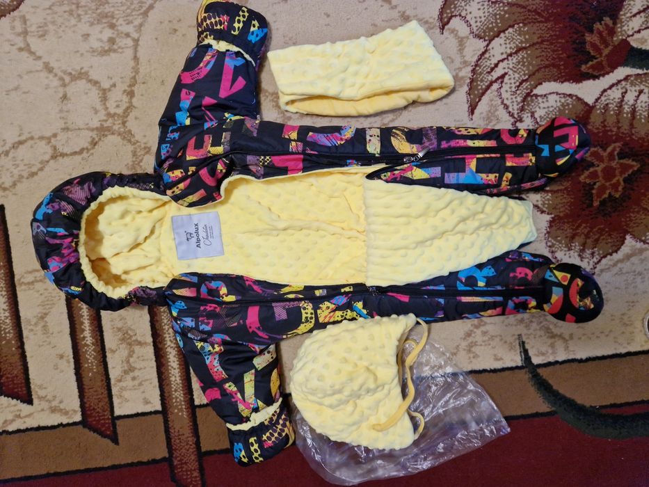 Зимний комбинизон 80 см