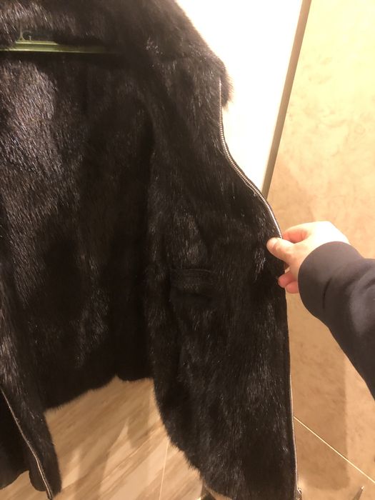 Куртка из кожи питона