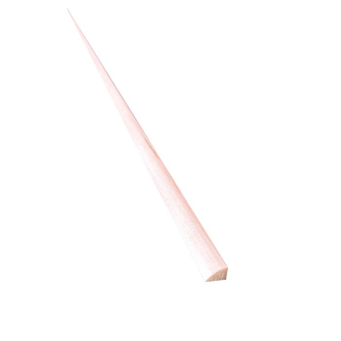 Sipca semirotunda din lemn 6x10x2000 mm