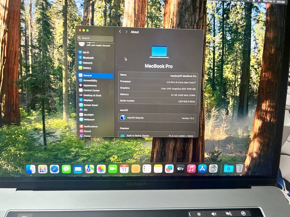Macbook pro 2018