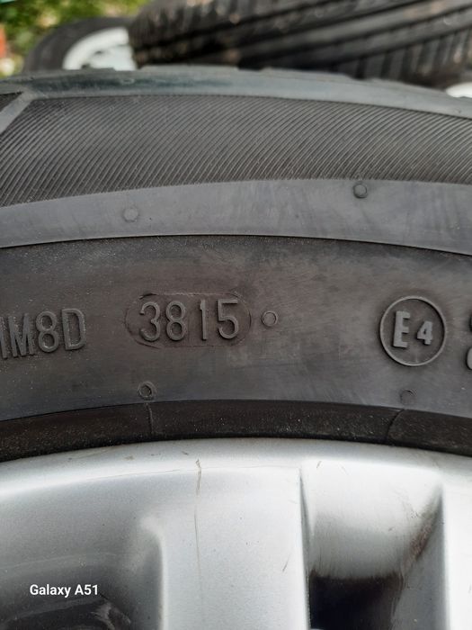 Ляти джанти с гуми 5×112,18цола, фолксваген ДЖИП.