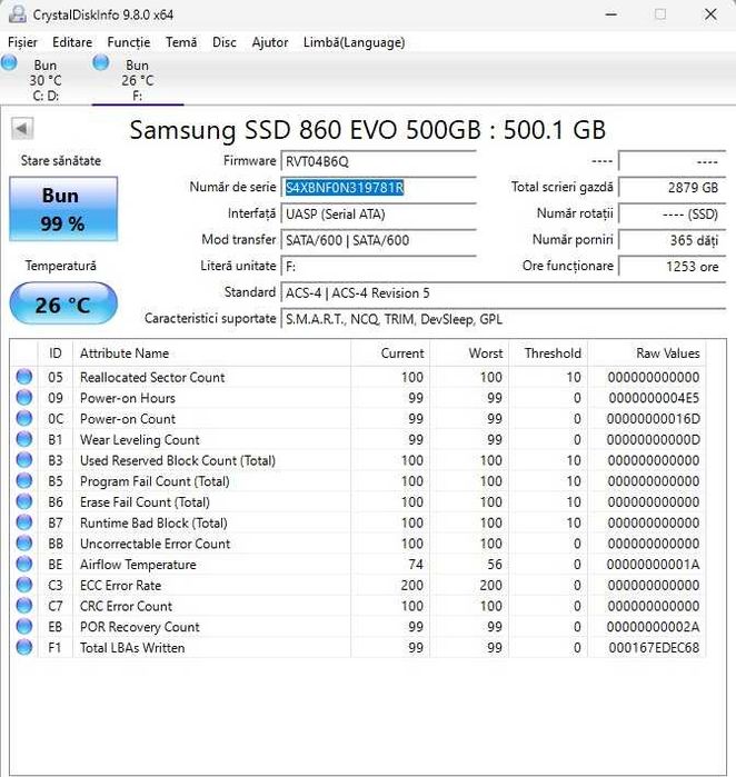 SSD Samsung 860 EVO 500GB