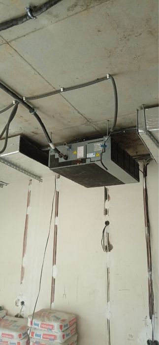 Установка ремонт промышленого кондиционирования