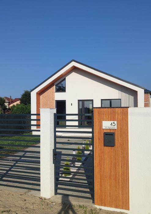 Casă parter, stil scandinav - Poșta Câlnău