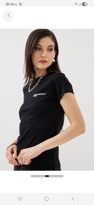 Дамска тениска KARL LAGERFELD JEANS  XS размер
