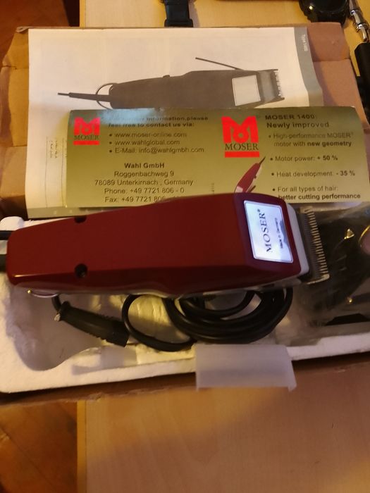 Aparat De Tuns Electric Moser, Profesional Pentru Ingrijire Personala