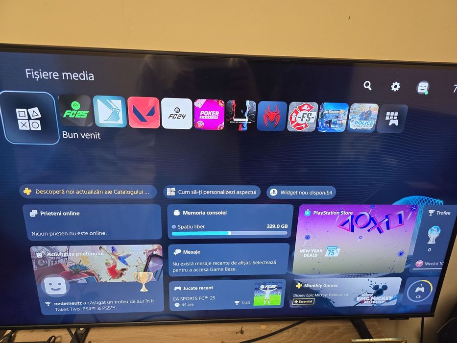 Vand consola Playstation 5 1TB + controller/ fifa24 25