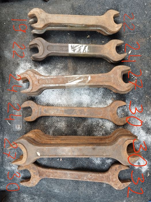 Продам ключи рожковые и не только