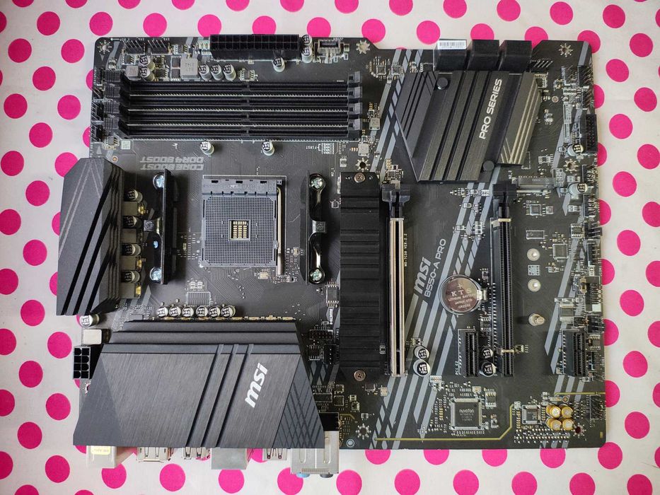 Placa de baza MSI B550-A PRO socket AM4.
