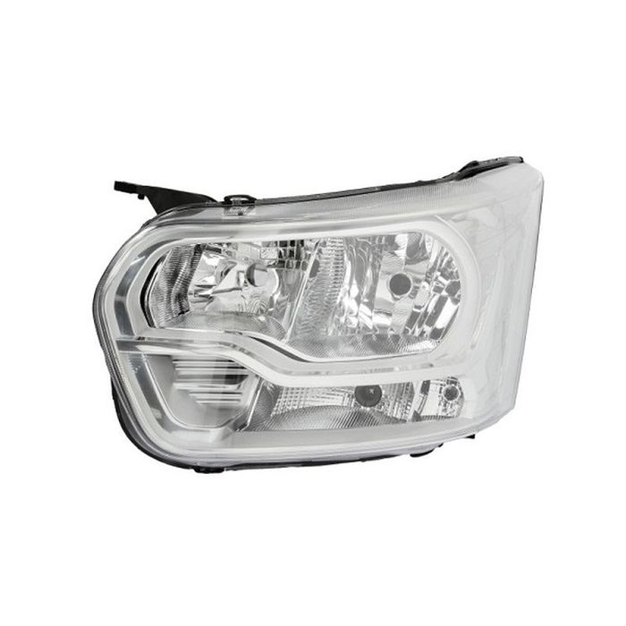 Far Ford Transit, 01.2014-05.2016, fata, stanga/dreapta, cu daytime running light; H15+H7+PY21W+W5W; electric; silver, BestAutoVest