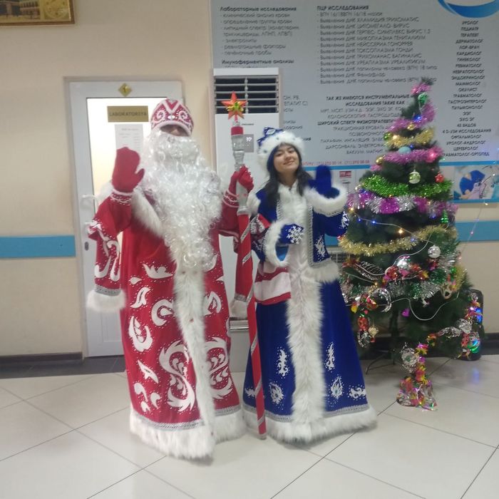 Qor bobo va Qor qiz  Yangi yil oqshomida uyingizga tashrif buyuramiz