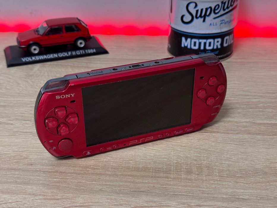 Consola Sony Psp 3003 Red Edition
