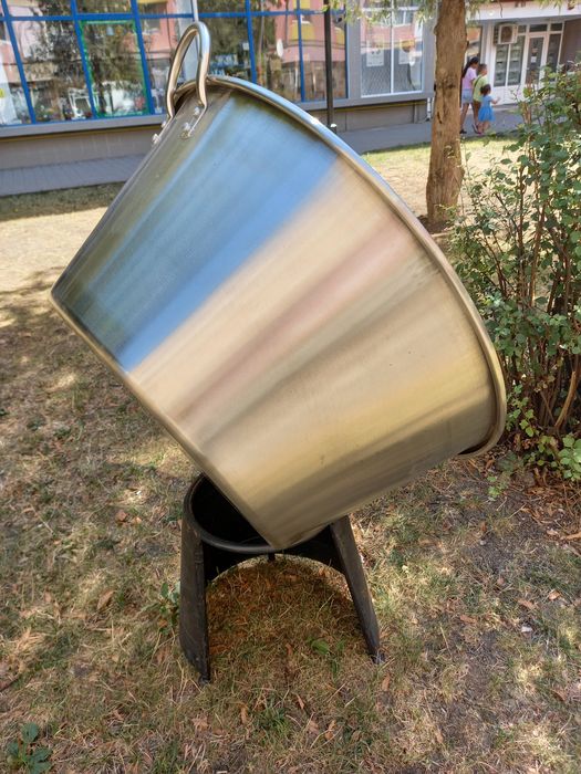 Ceaun inox/ cazan inox / cătlan inox 150L