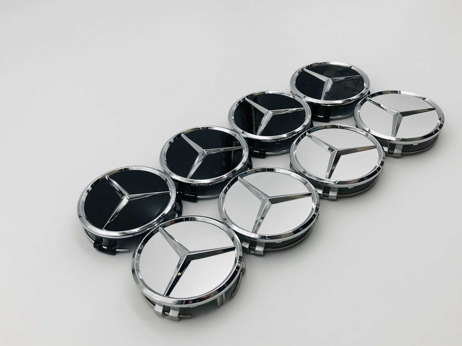 Capace Janta Compatibile Mercedes 72 mm gri