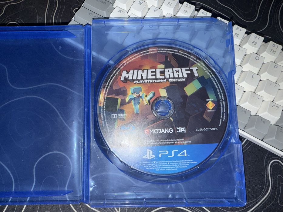 Майнкрафт пс4 Minecraft ps4 диск