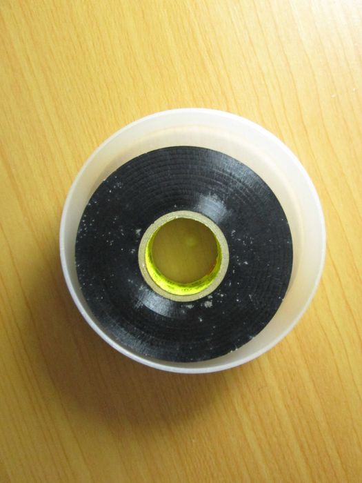 Сырая резина + изолента Scotch Super