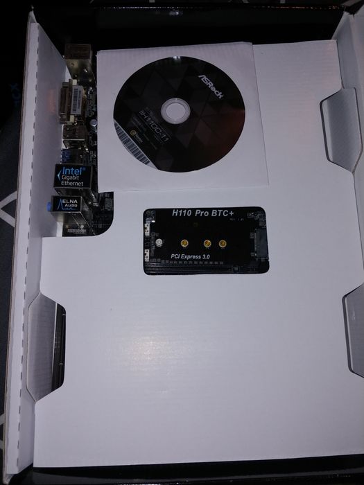 PRET FIX Placa de baza ASRock H110 Pro BTC+