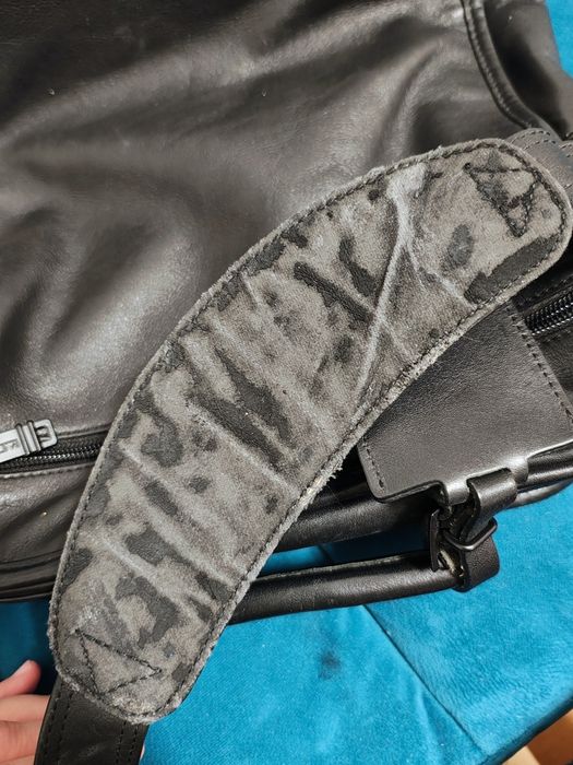 TUMI Geanta de mana, neagra, piele