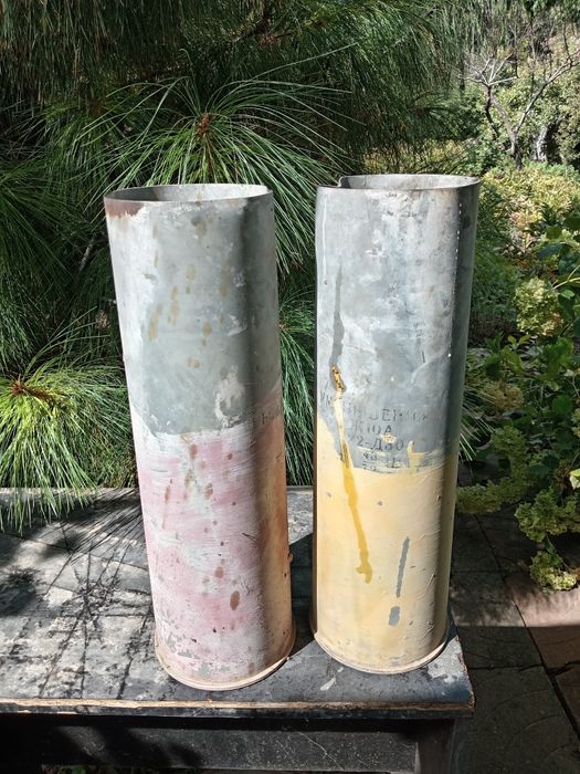 Гильзы от снарядов