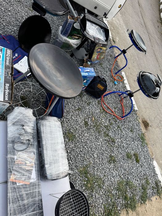 Барбекю, сач на газ